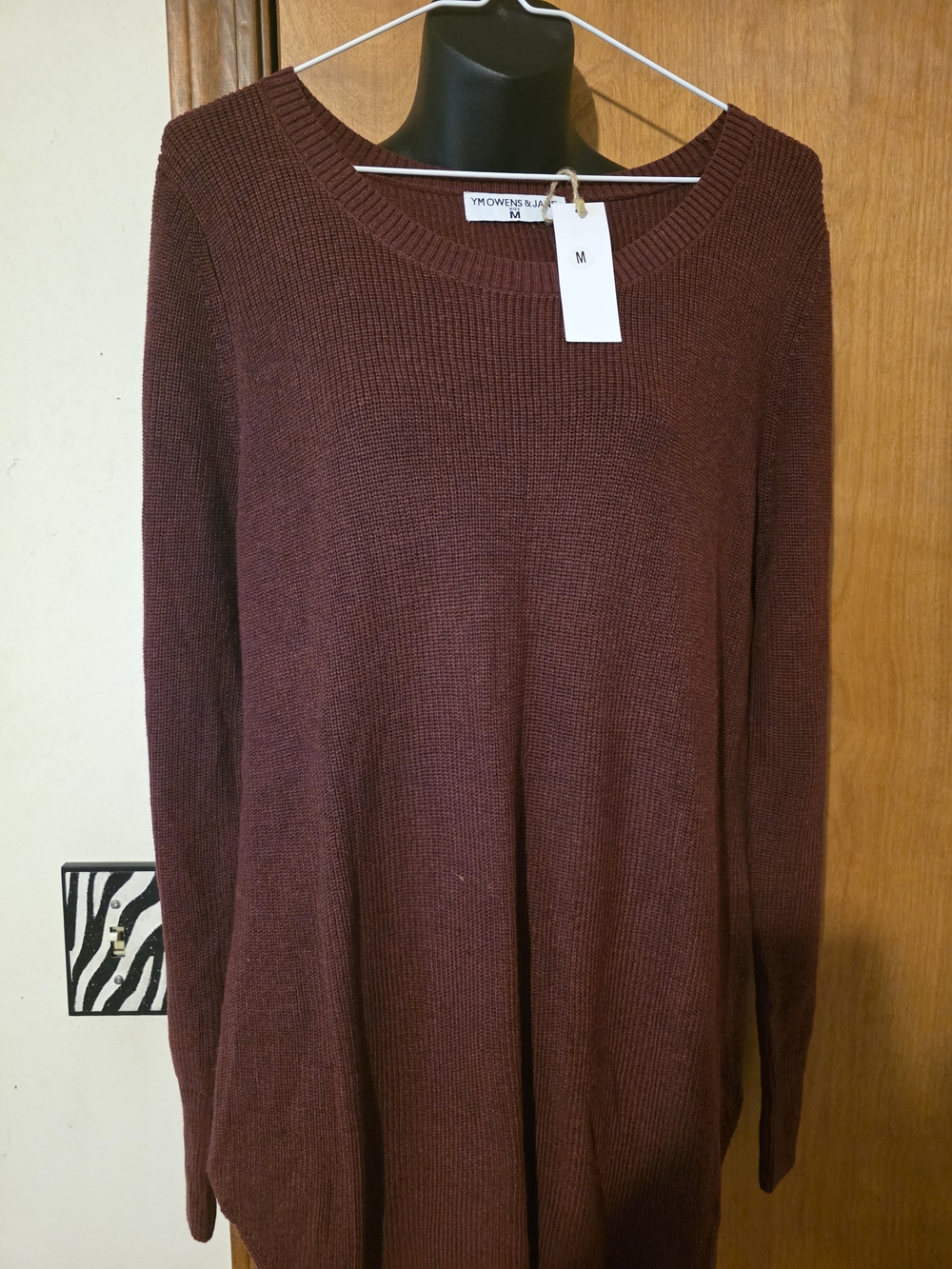 Women’s Crewneck Sweater - Maroon